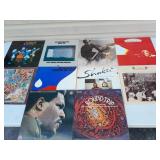 10 classic vinyl record albums - see pictures