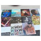 10 classic vinyl record albums - see pictures