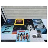 10 Classic Vinyl Record Albums - See Pictures