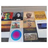 10 classic vinyl record albums - see pictures