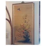 Asian artwork 36 T x 19 W