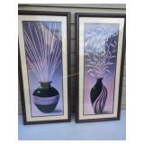2 decorative prints