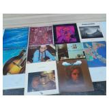 10 classic vinyl record albums - see pictures