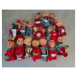 Vintage Christmas Knee Hugger Elves