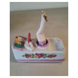 Naughty Nodder Ashtray. 5 In Long