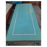Vintage-Style Mosaic Tile Coffee Table