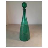 Hand Blown Art Glass Decanter / Stopper.