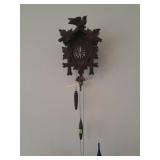 Cuckoo Clock 16 In Tall. Works.