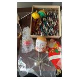 Vintage Christmas Decorations.  See Pictures