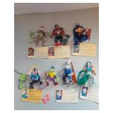 Figures From Teenage Mutant Ninja Turtles