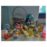 Vintage Easter Fisher Price Toy, Paper Mache Eggs