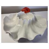 Metlox Manufacturing Co Clam Shell Dish. 13 In
