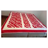 Handmade Quilt 76 x 79in