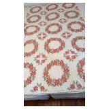 Handmade Cross Stitched Quilt