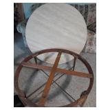 Round Marble Coffee Table. 42 In Diameter