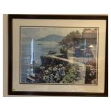 Signed Print, ' II Lago Camo ï¿½. ByHoward Behrens