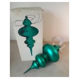 Mercury Glass Jumbo Finial Ornament