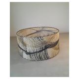 Retro Fiberglass Lampshade. 13 In Diameter