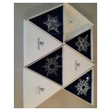 Swarovski Crystal Holiday Ornaments