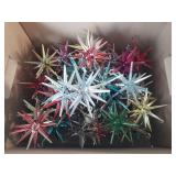 Vintage Atomic Sputnik Plastic Ornaments