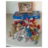 Shiny Brite & Other Plastic Ornaments.