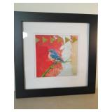 Bluebird Original Art. Signed EOTT.  Erica O