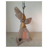 Vintage Table Lamp. 32 In Tall With