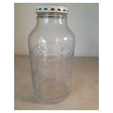 Horlickï¿½s Malted Milk Jar. 11 In Tall