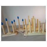 Vintage Plastic Candelabras
