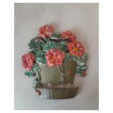 Metal Painted Door Stop. 7 In Tall