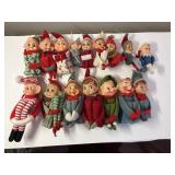 Vintage Christmas Elves.