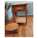 Small Stand & Stool