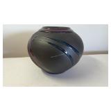 Michael Cho Signed Art Pottery Vase. 5 In Tall