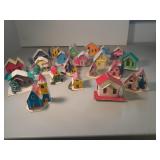 Cardboard Houses / Cut out for Light. 2.5 In High