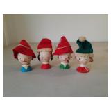 Vintage Egg Cups. Italy. 4 In Tall