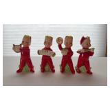 Napco Littke Red Devils Salt & Peppers. 3 In Tall