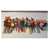 Vintage Stand Up Christmas Elves
