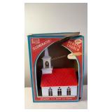 Noma Illuminated Plastic Church / Box. 9 In High