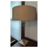 Vintage Modernist Table Lamp. 30 In Tall