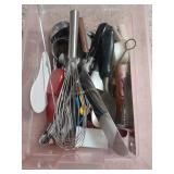 Kitchen Tools. Wisk, Scoop, Spatula, More