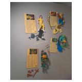 Teenage Mutant Ninja Turtle Figures.