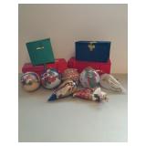 Hand Painted Ornaments.