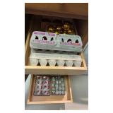 Vintage Bells, Ornaments, Balls.