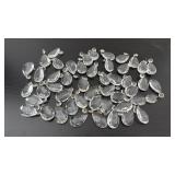 Vintage Glass Crystals. 2.5 In Long