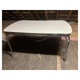 Retro Metal & Formica Table. 60 x 36 x 30 High