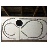 2Piece Train Track With Hole For Christmas Tree