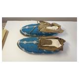 Sioux Indian Handmade Beaded Moccasins