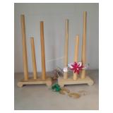 Noma Three Light Halo Candoliers. 20 In Tall