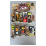 14-fishing lures w/boxes (Arbogast, Rebel, others)