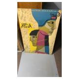 Vintage Polish Opera Poster Aida. 38 x 26